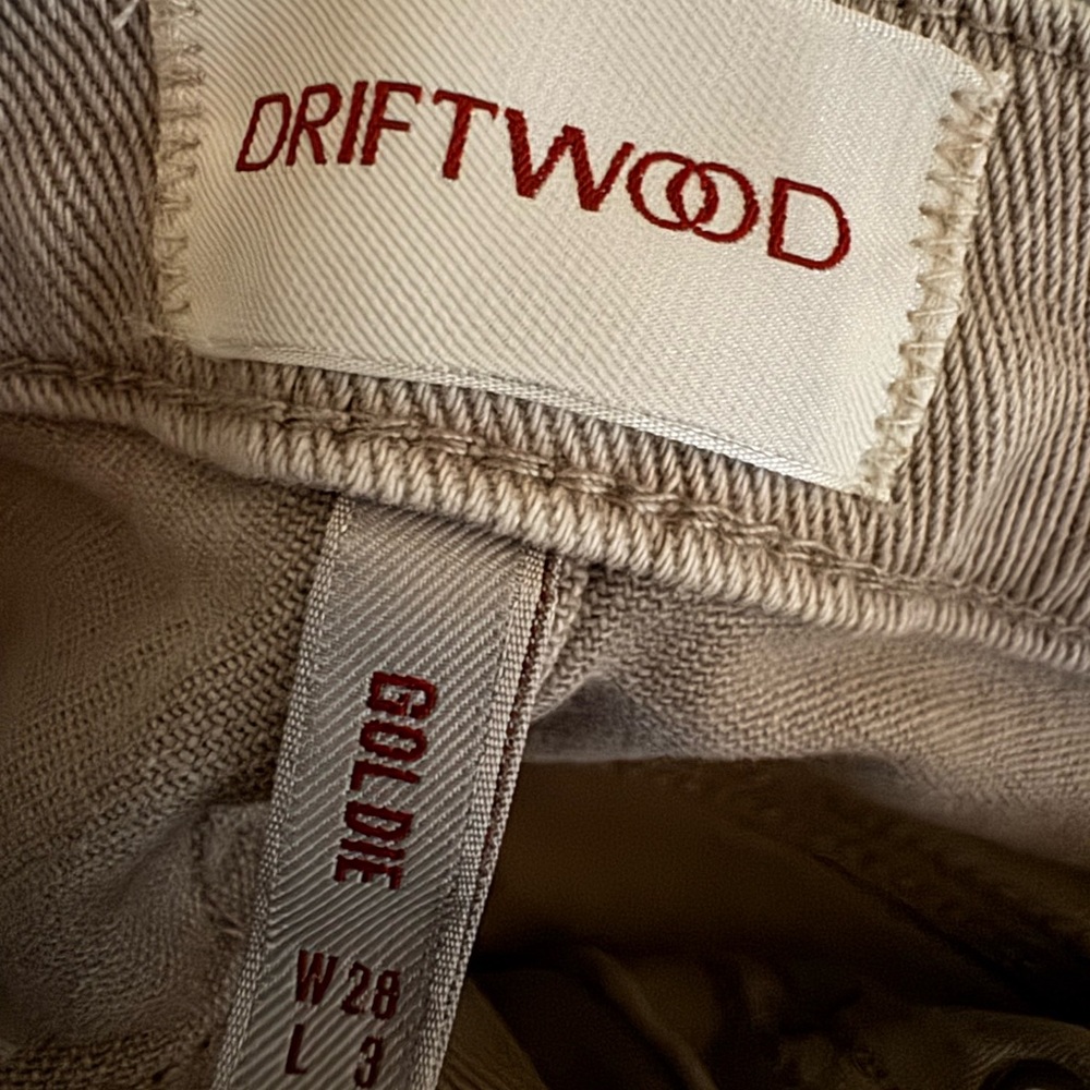 NWT Driftwood Goldie Floral Embroidered Denim Shorts Size 28 - Picture 5 of 5